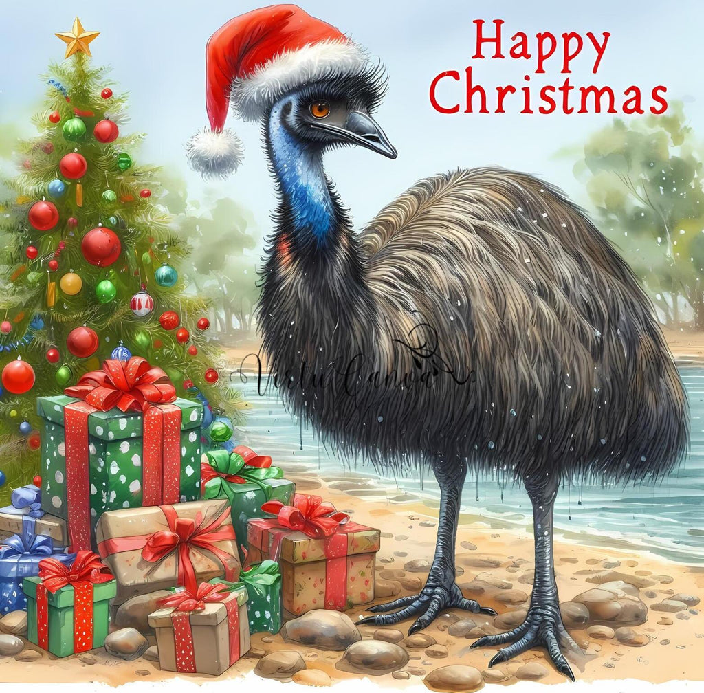Australian Christmas Animal Clipart Bundle – 17 PNG Instant Download
