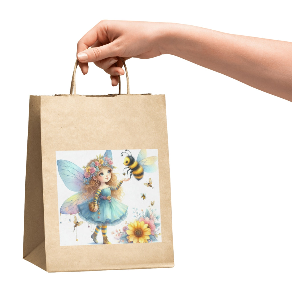 Fairy & Bee Whimsical Clipart Bundle – 10 PNG Instant Download
