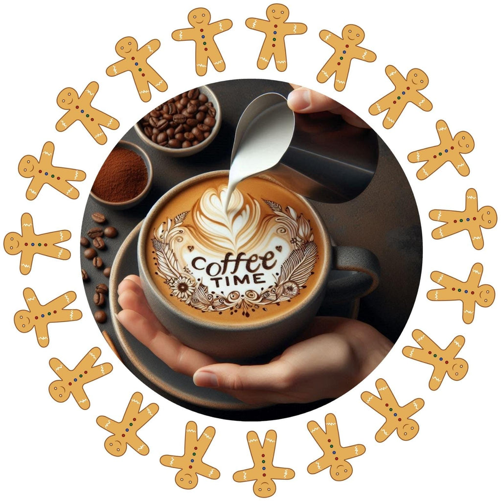 Latte Art Clipart Bundle – Coffee  Instant Download