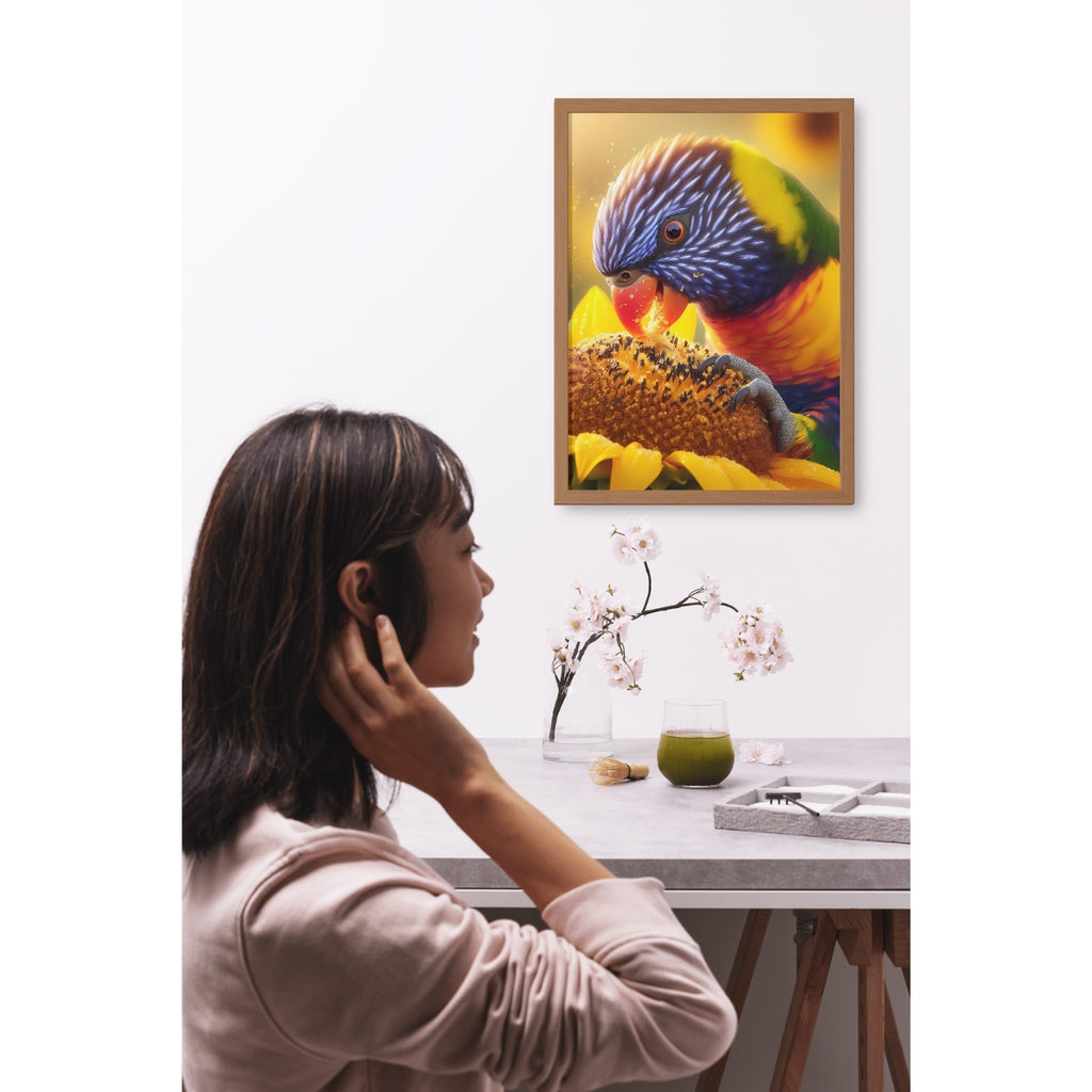 Parrot & Sunflower Watercolour Clipart Bundle – 12 PNG Instant Download