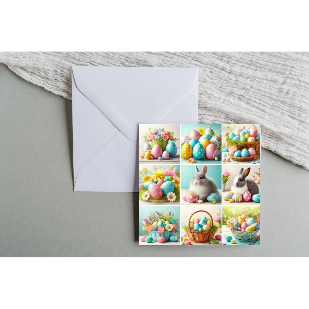 Easter Watercolour Clipart Bundle – Bunny & Eggs | 7 PNG Instant Download