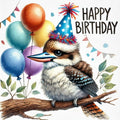 Australian Animal Birthday Clipart – Watercolour PNG Bundle | 15 PNG Instant Download