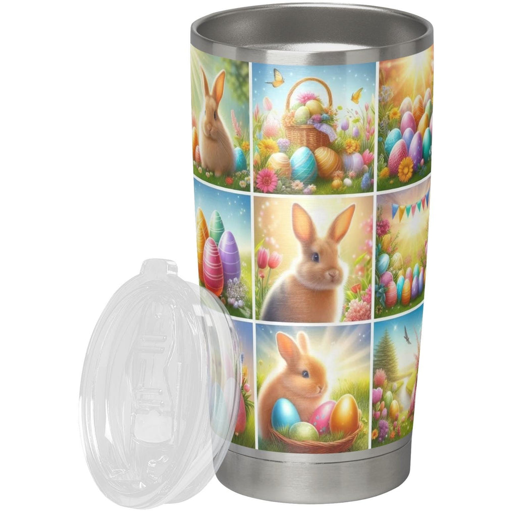 Easter Watercolour Clipart Bundle – Bunny & Eggs | 7 PNG Instant Download