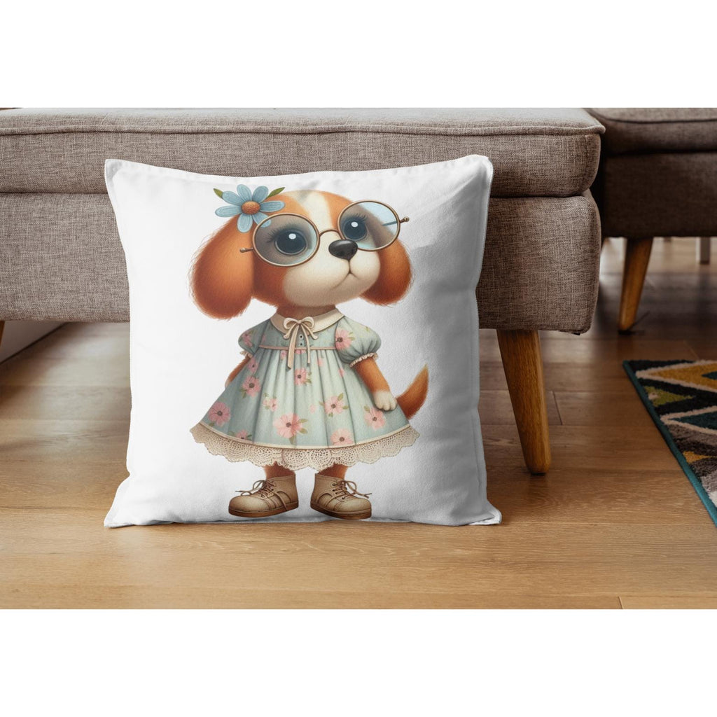 Cute Farm Animals with Glasses Clipart Bundle – 18 PNG Instant Download