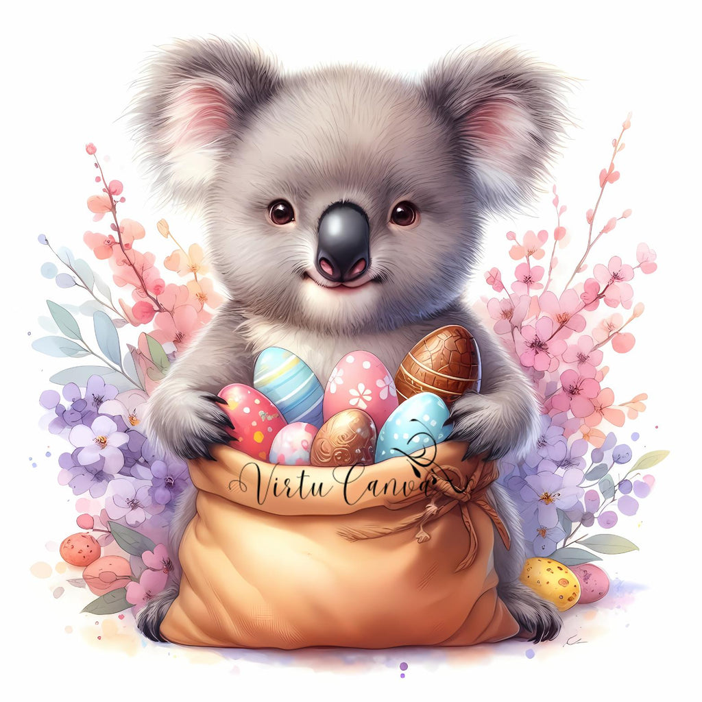Aussie Easter Animal Watercolour Clipart Bundle – 17 PNG Instant Download