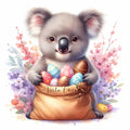 Aussie Easter Animal Watercolour Clipart Bundle – 17 PNG Instant Download
