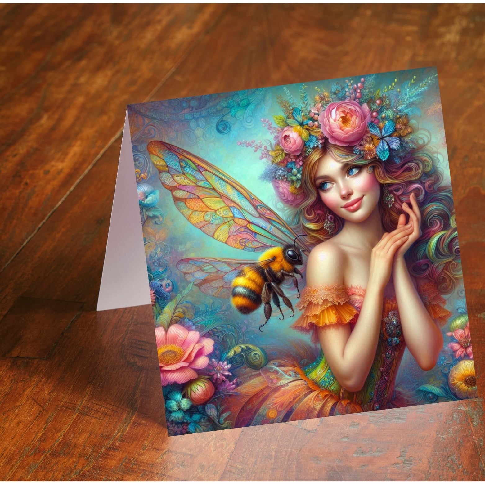 Fairy & Bee Whimsical Clipart Bundle – 10 PNG Instant Download