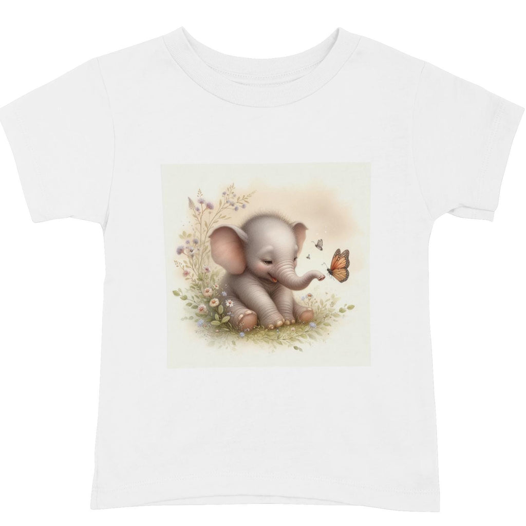 Watercolour Baby Animal Clipart: Butterfly Theme PNG Bundle (Digital Download)