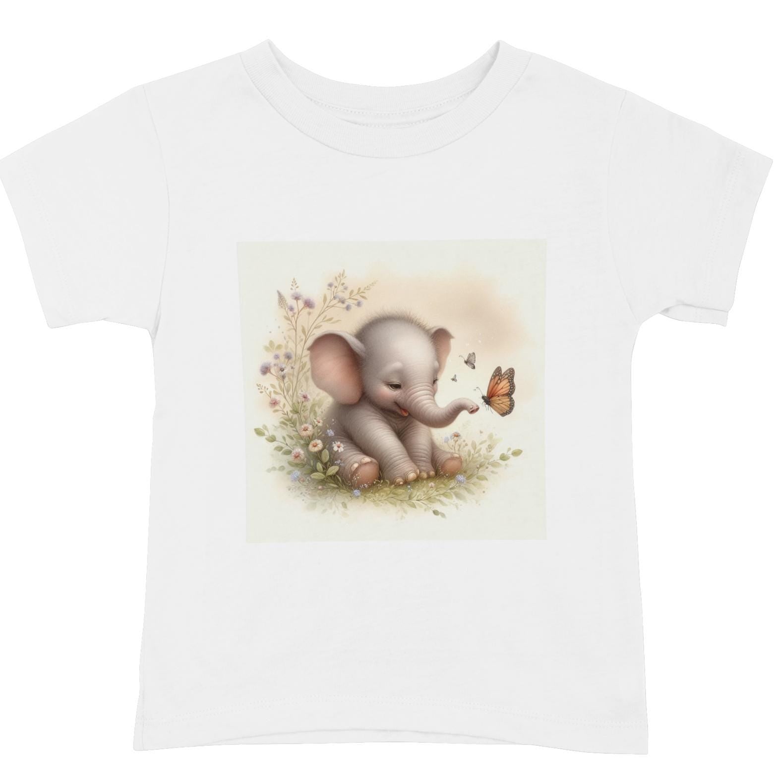 Watercolour Baby Animal Clipart: Butterfly Theme PNG Bundle (Digital Download)