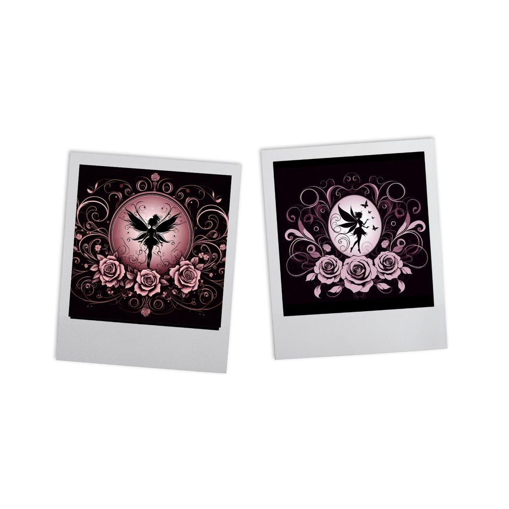 Fairy Silhouette PNG Clipart | Mauve & Black | 14 Digital Images
