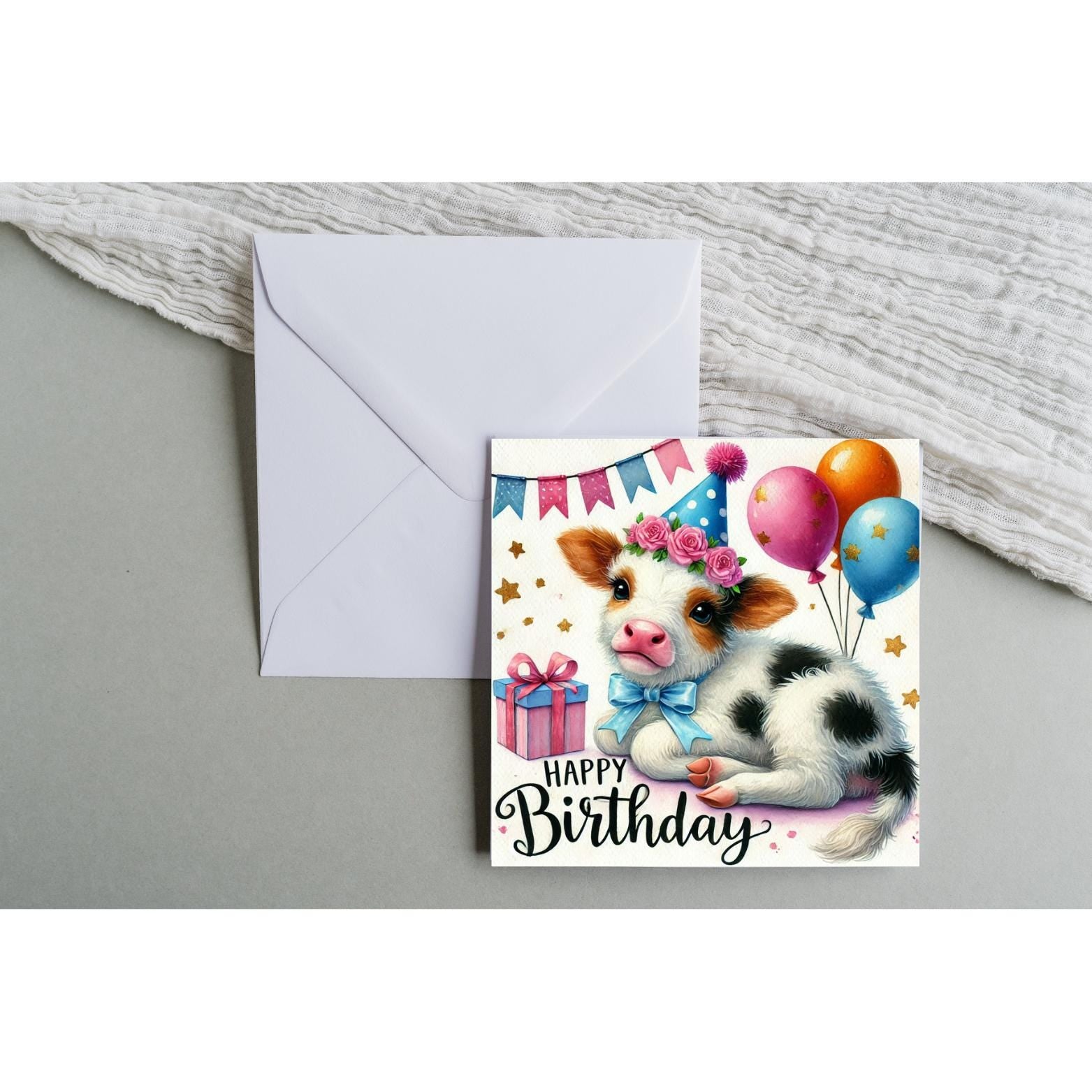 Baby Farm Animal Birthday Clipart Bundle – 17 PNG Instant Download