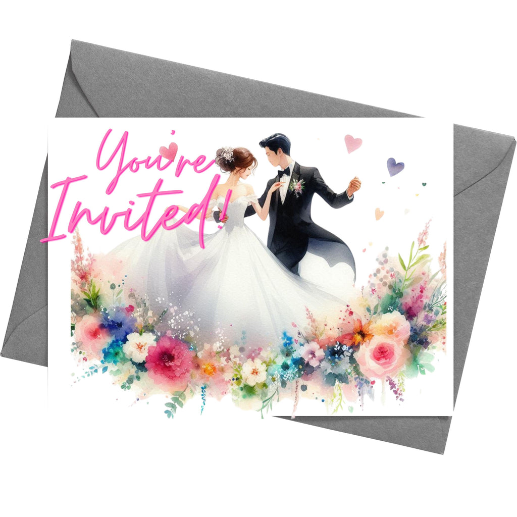 Watercolour Wedding PNG Clipart Bundle | 40 Bride & Groom Digital Images | Instant Download