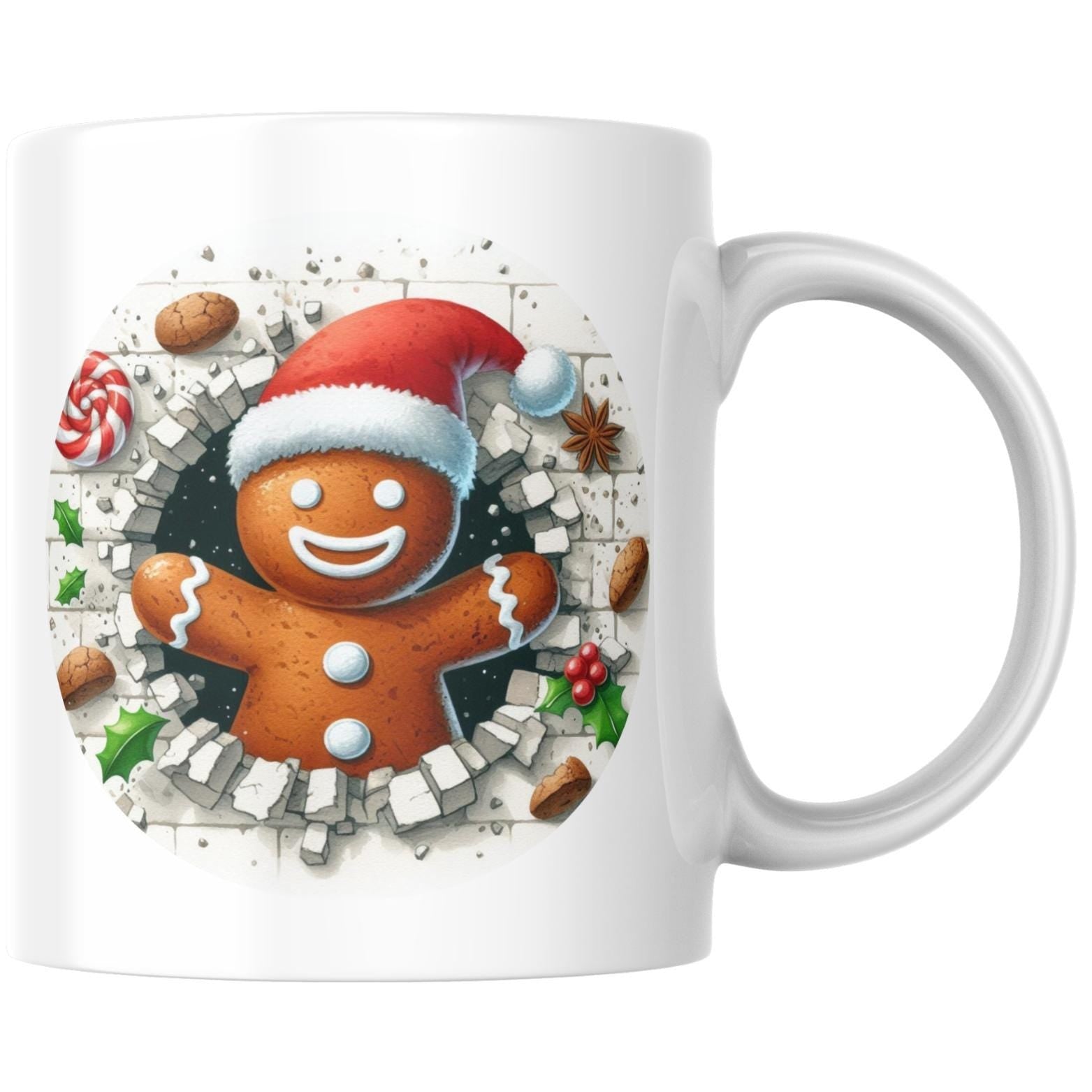 Christmas Reindeer Clipart Bundle – 3D Busted Brick & Ornament Sublimation | 18 PNG Instant Download