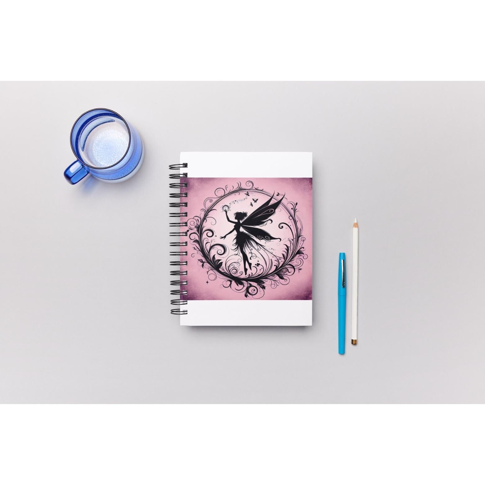 Fairy Silhouette PNG Clipart | Mauve & Black | 14 Digital Images