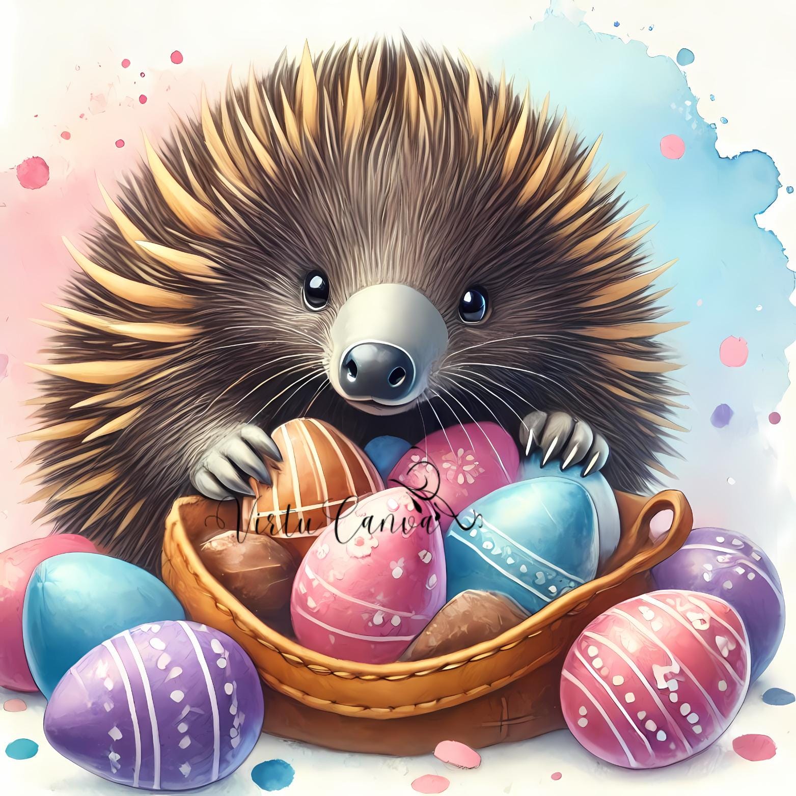 Aussie Easter Animal Watercolour Clipart Bundle – 17 PNG Instant Download