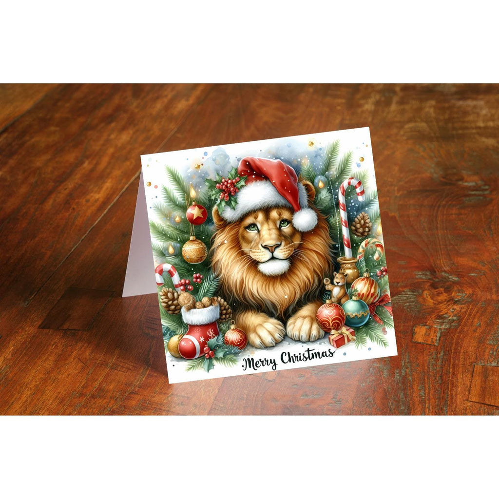 African Christmas Watercolour Clipart Bundle – Safari Animals | 14 PNG Instant Download