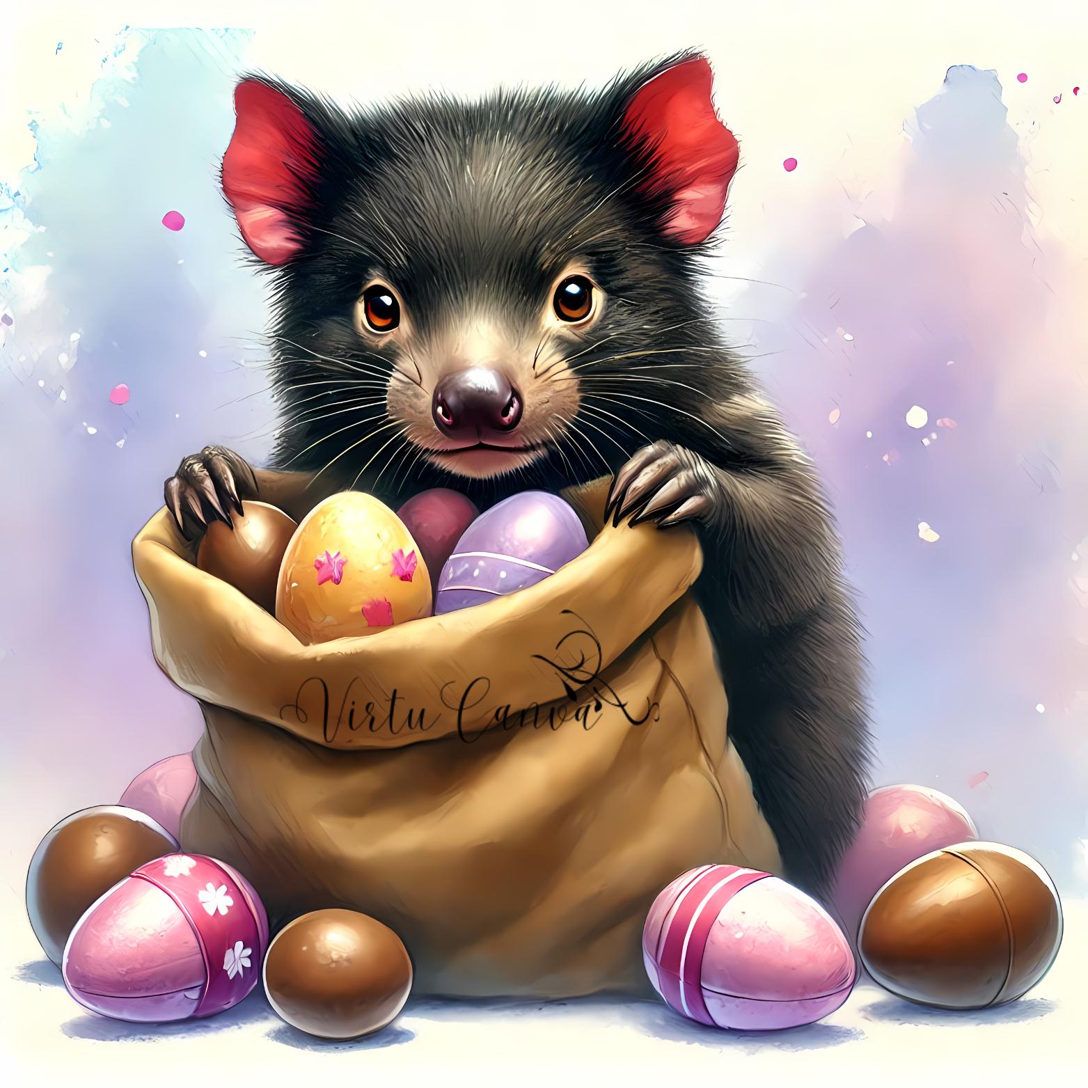 Aussie Easter Animal Watercolour Clipart Bundle – 17 PNG Instant Download