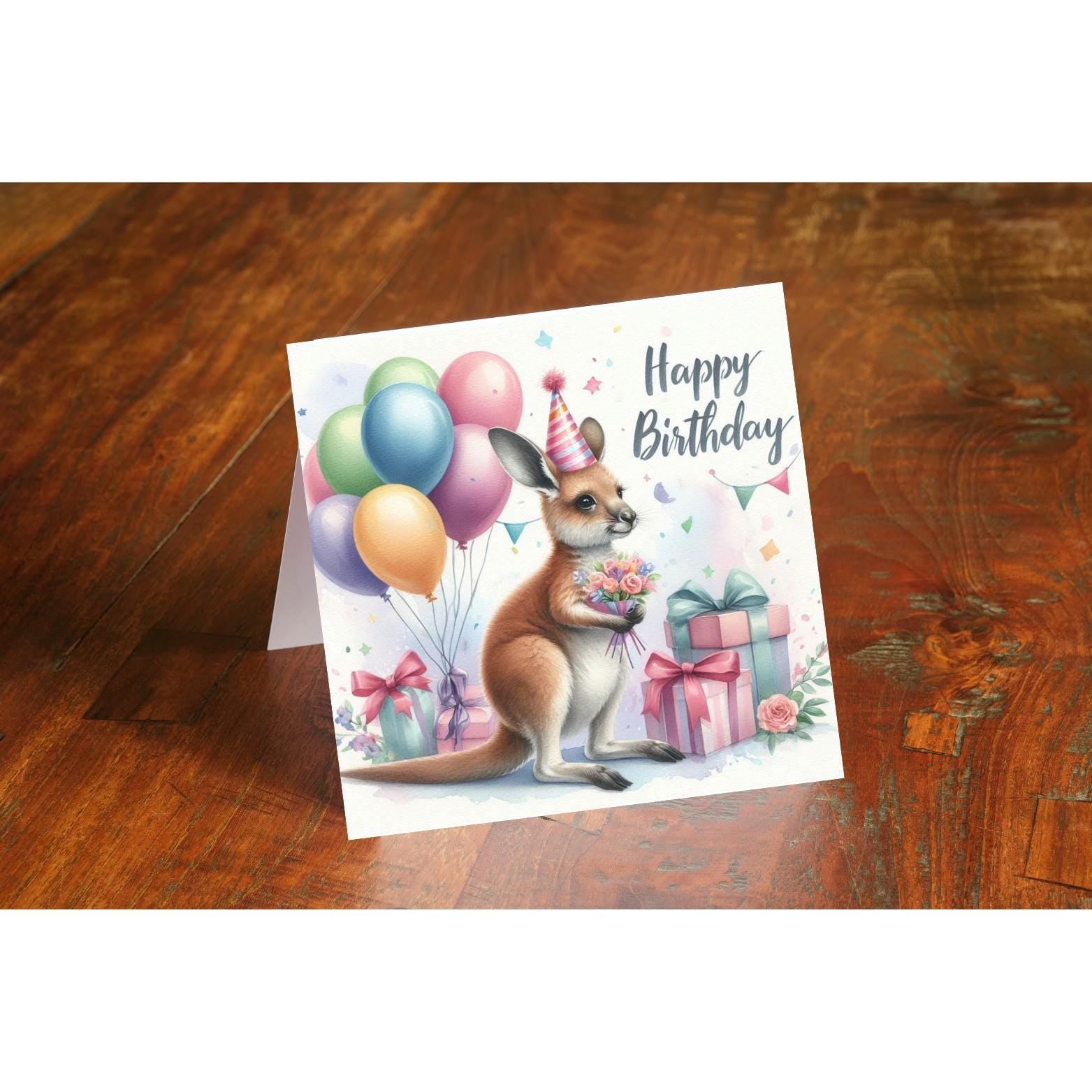Australian Animal Birthday Clipart – Watercolour PNG Bundle | 15 PNG Instant Download