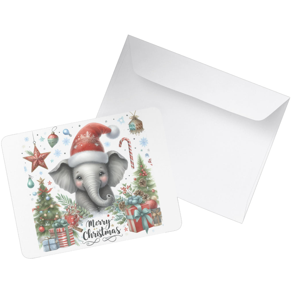 African Christmas Watercolour Clipart Bundle – Safari Animals | 14 PNG Instant Download