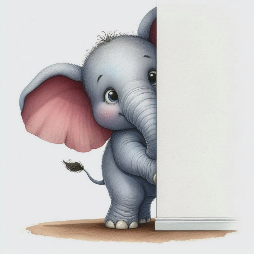 Quirky Peeking African Animals PNG Clipart | 16 Digital Images | Instant Download